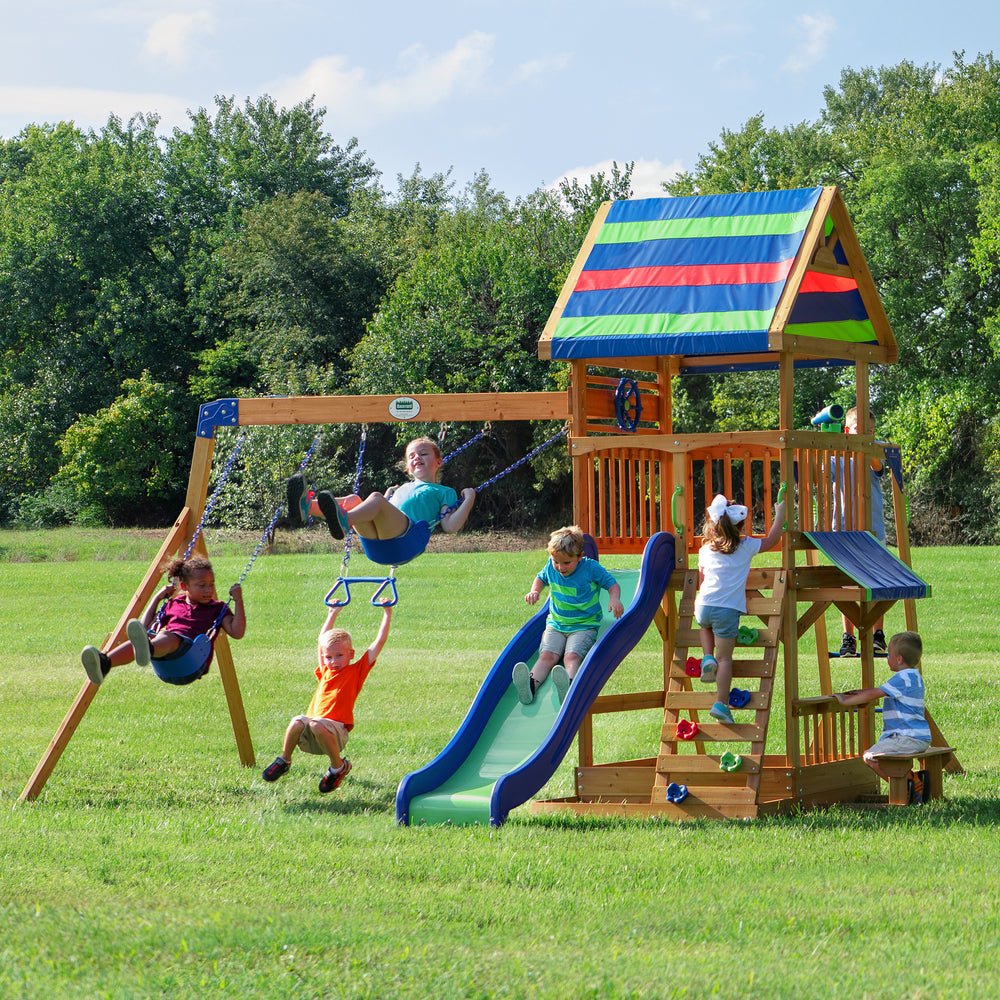 Beach Front Backyard Discovery cedar playset
