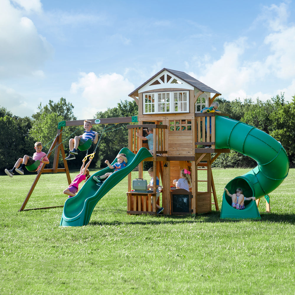 Bristol Point Backyard Discovery cedar playset